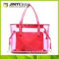 2015 promotional pvc hand bag fashionable popular cosmetic bag